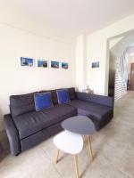 A seating area at Villa Fokea