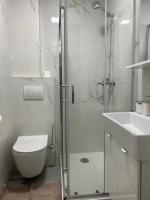 Koupelna v ubytování Apartment Rovci 2
