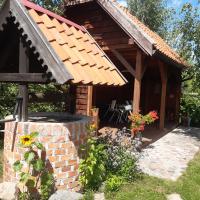 Vonkajšia záhrada v ubytovaní Domek w Kwiatach