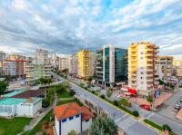 Nespecifikovaný výhled na destinaci Mersin nebo výhled na město při pohledu z apartmánu