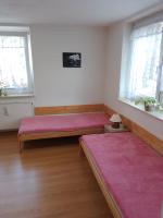 Postel nebo postele na pokoji v ubytování apartman.lara