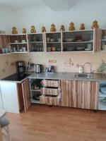 Kuchyň nebo kuchyňský kout v ubytování apartman.lara