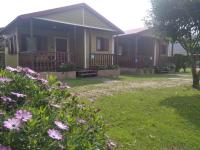 A garden outside Complejo la Regalina