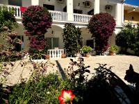 A garden outside Galini Beach Studios and Penthouse