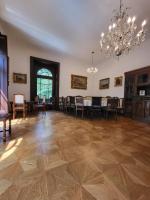 Reštaurácia alebo iné gastronomické zariadenie v ubytovaní Villa Musik - Historical apartments in Baden