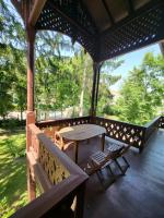 Vonkajšia záhrada v ubytovaní Villa Musik - Historical apartments in Baden