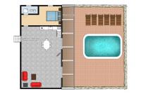 Plan piętra w obiekcie Villa Ramos Uno