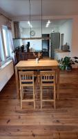 Kuchyň nebo kuchyňský kout v ubytování Casa Verde Sinnerthal