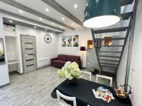 Posedenie v ubytovaní Eklektika Apartman Balatonalmádi