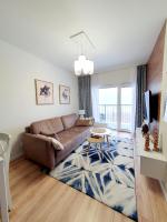 Posedenie v ubytovaní Apartament Szyszka Izerski Resort - strefa z sauną