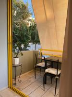 Balkon lub taras w obiekcie Eftihia Apartments by the sea