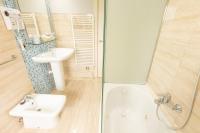 Koupelna v ubytování Hotel Montedobra