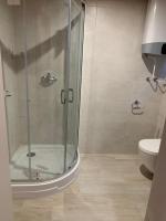 Kúpeľňa v ubytovaní Domki letniskowe Ibiza