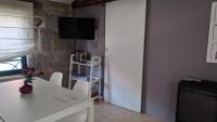 TV a/nebo společenská místnost v ubytování Loft en el camino