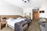 Posteľ alebo postele v izbe v ubytovaní Mercure Wiazowna Brant