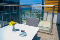 Balkón nebo terasa v ubytování Bulvar Hotel