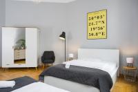 Posteľ alebo postele v izbe v ubytovaní Beautiful apartment, great location, Old Town & Kazimierz
