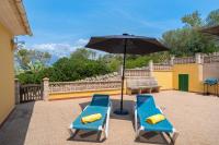 Balkón nebo terasa v ubytování Casa SES SAVINES BEACH Cala Llombards by Mallorca Villa Selection