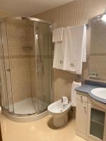 Kúpeľňa v ubytovaní Apartamentos Palacio Azcárate Calle Calvario