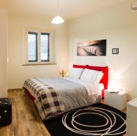 Posteľ alebo postele v izbe v ubytovaní Agriturismo Casa Rosa