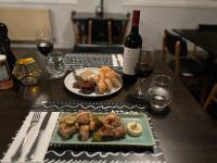 Jídlo v chaty nebo okolí