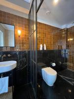 Koupelna v ubytování Boutique Hotel Mendi Argia
