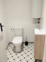 Een badkamer bij La Terracotta ~ Proche Gare