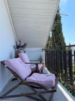 Balkón alebo terasa v ubytovaní Apartment Danka