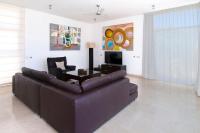A seating area at Tauro Villas Deluxe