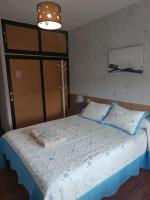 Postel nebo postele na pokoji v ubytování Albergue Camiño Real