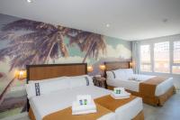 Casual del Mar Málagaにあるベッド