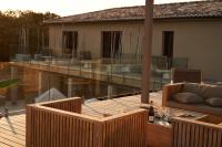 Balkón alebo terasa v ubytovaní La Maison d'Ambrine - La Villa Ibiza