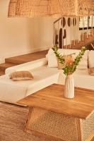 Posteľ alebo postele v izbe v ubytovaní La Maison d'Ambrine - La Villa Ibiza