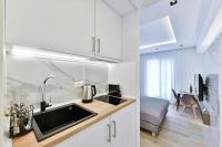 Kuchyňa alebo kuchynka v ubytovaní Porto Sea View Apartments