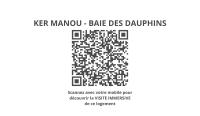 Plán poschodí v ubytovaní KER MANOU - Baie des dauphins