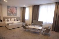 Hotel Inspira-S Tashkentにあるベッド