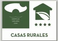 Plán poschodí v ubytovaní casa rural LAS CHIMENEAS