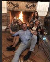 Plán poschodí v ubytovaní casa rural LAS CHIMENEAS