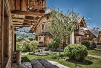 Ogród w obiekcie st martin chalets