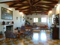 Posezení v ubytování Villa Angela, Panoramablick übers Meer