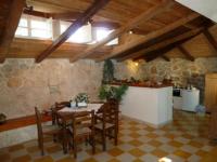 Restaurace v ubytování Villa Angela, Panoramablick übers Meer