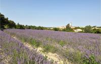 a field of lavender with a purple field at Nice Home In Taulignan With Wifi in Taulignan