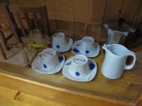 Coffee and tea making facilities at Diving Center Punta Stilo