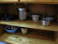 A kitchen or kitchenette at Diving Center Punta Stilo