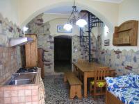 A kitchen or kitchenette at Diving Center Punta Stilo