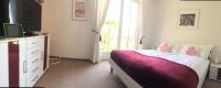 Postel nebo postele na pokoji v ubytování B&B Pension Marina