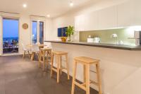 Kuchyň nebo kuchyňský kout v ubytování Nest Apartment