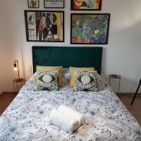 Cama ou camas em um quarto em R&eacute;sidence Tamaris Loft House