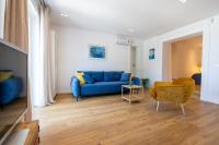 Posezení v ubytování Beachfront Comfort Apartment NIVES
