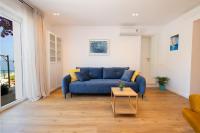 Posezení v ubytování Beachfront Comfort Apartment NIVES